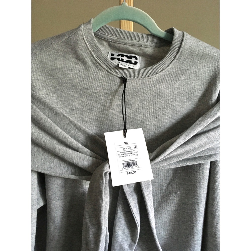 KBB By Kahlana Double Layer Heather Grey XS NWT - Picture 3 of 8